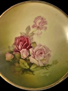 Thomas Serves Bavaria Hand-painted Mentone Roses (5)